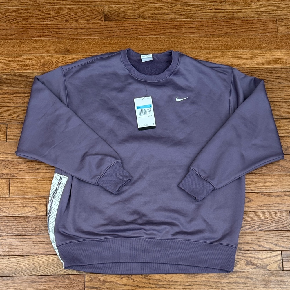 Nike women's Crewneck in Deep Purple